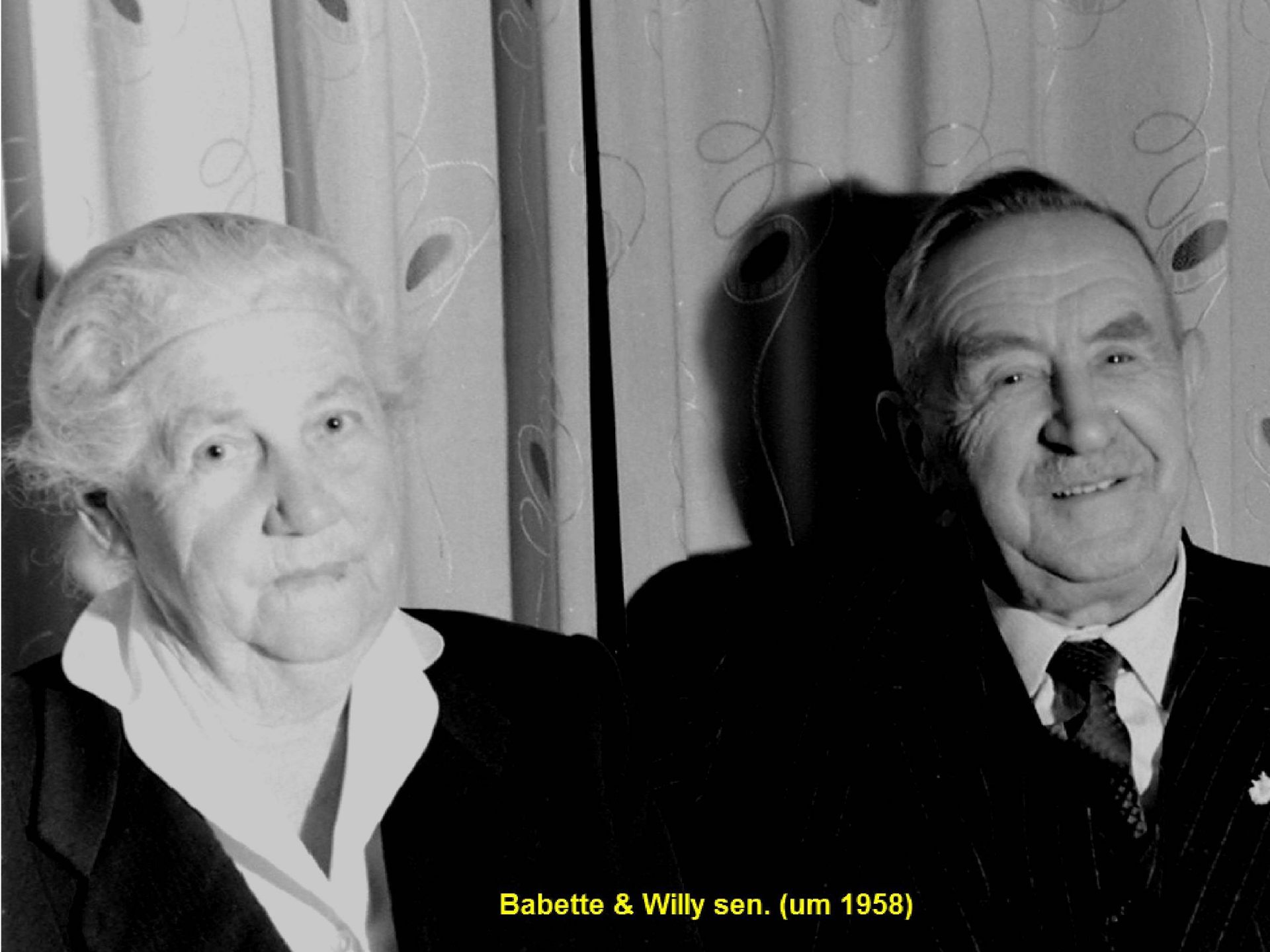 Babette & Willy sen. (um 1958)